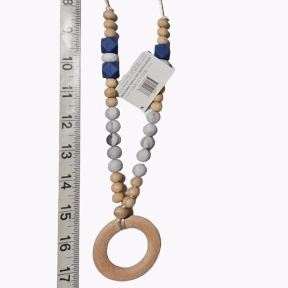 Bella Tunno Teething Necklace Jewelry for Mom and Baby Silicone Beads Breakaway - Picture 1 of 11